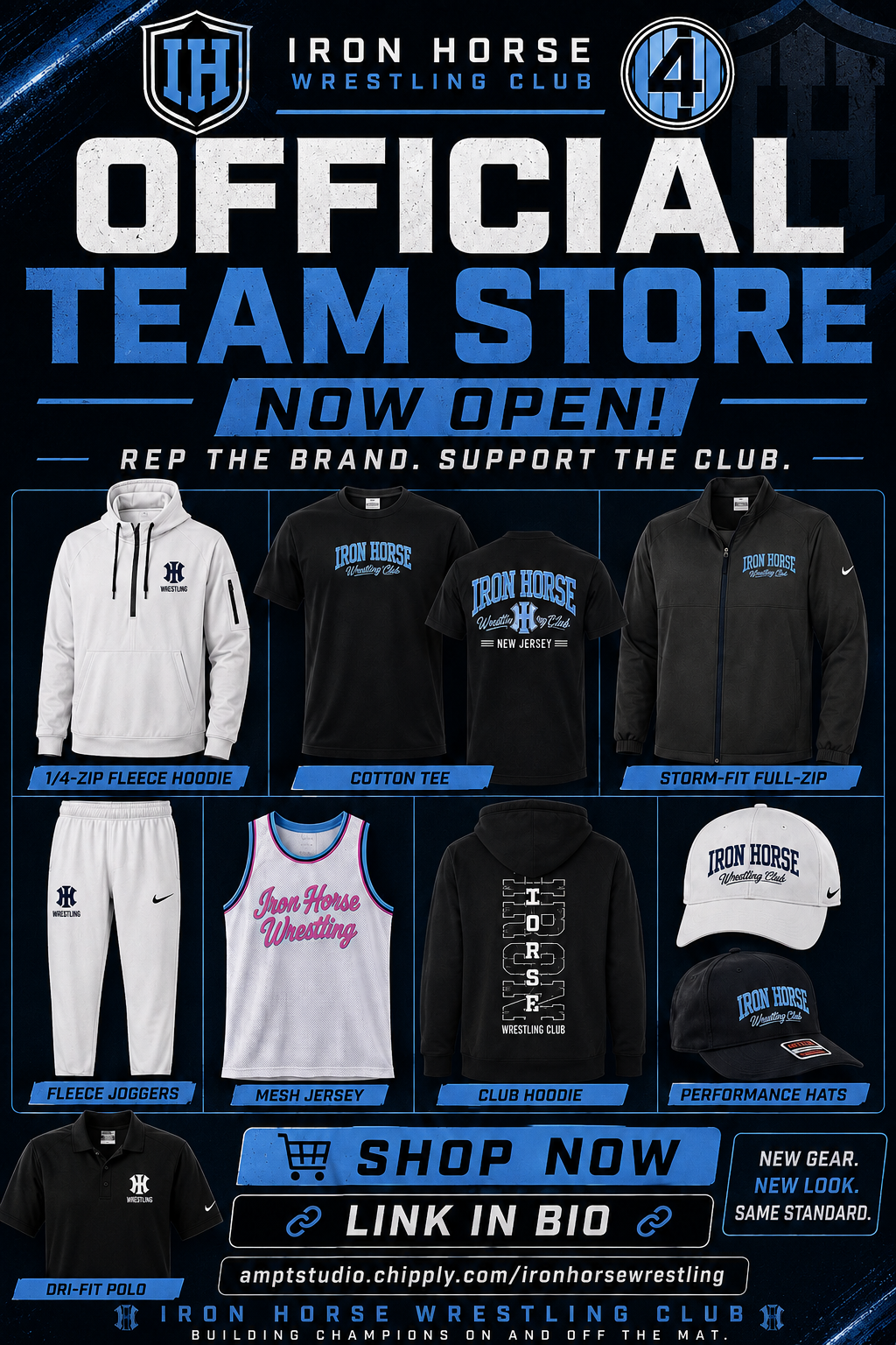 Iron Horse Wrestling Club Official Team Store - Shop Now at amptstudio.chipply.com/ironhorsewrestling